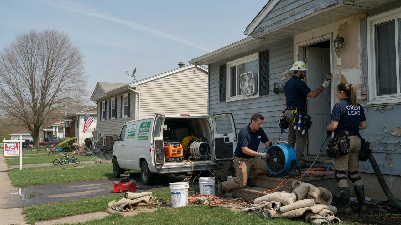 Flood Cleanup in Lansford, ND near me