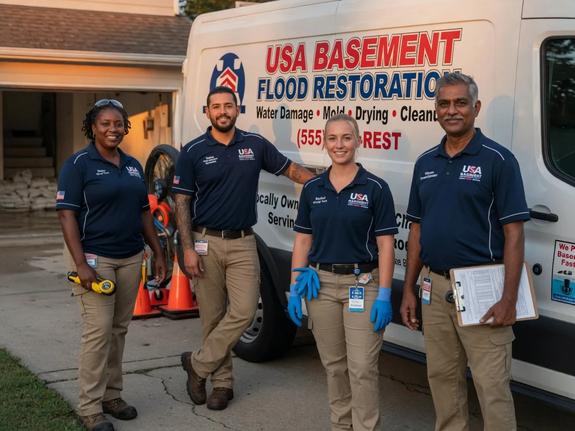 Basement Flood Cleanup company in Lansford, ND