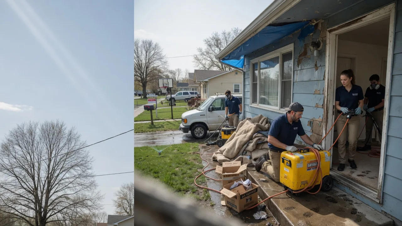 Basement Flood Cleanup in Lansford, ND near me
